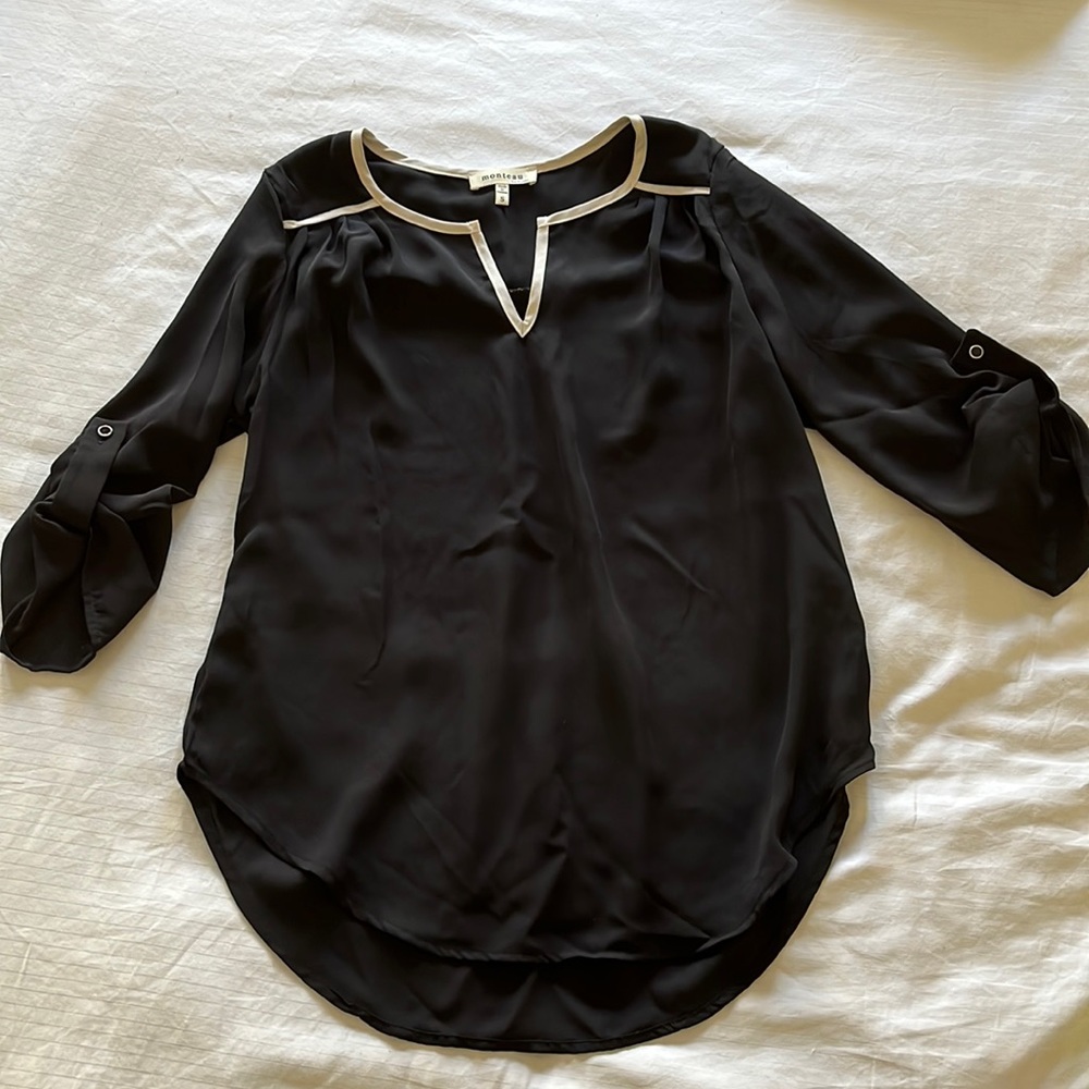Flowy black too